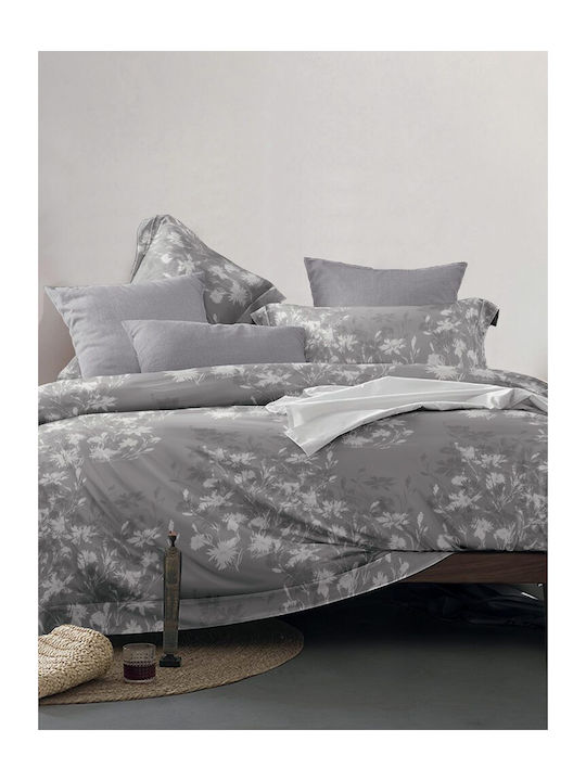 Palamaiki Duvet Queen with Microfiber Filling 230x250cm Zen110 Gray