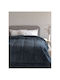 Palamaiki Bettbezug Großes Doppelbett 220x240cm Mozza Coal 720 GSMGsm