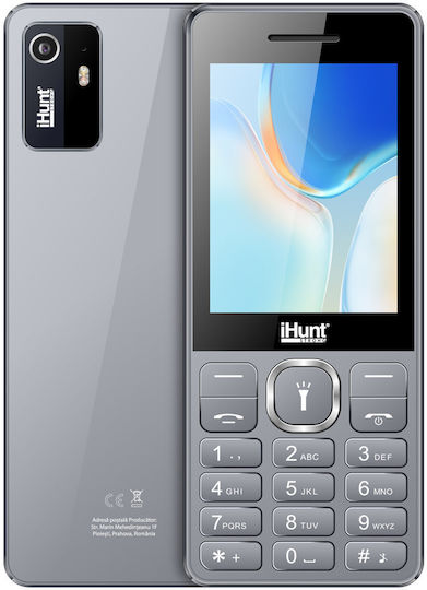 I11 Telefon cu Taste Dual SIM Argintiu