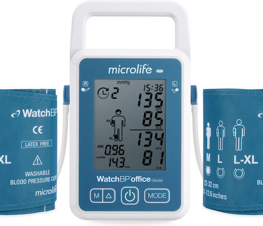 Monitor profesional de tensiune arterială pentru screening cardiovascular Microlife WatchBP Office Vascular
