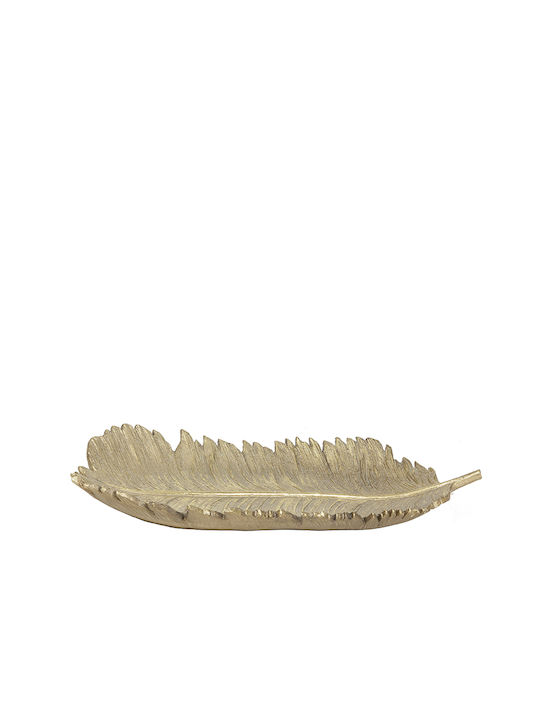 Zaros Decorative Bowl Gold 33cm