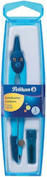 Pelikan Μεταλλικός με Μύτη Γαλάζιος