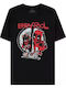 Difuzed Deadpool T-shirt Μαύρο