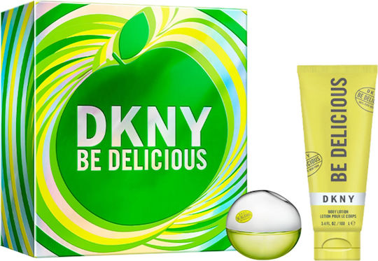 Donna Karan New York DKNY Women's Fragrance Set Be Delicious Eau De Parfum 30ml & Body Lotion