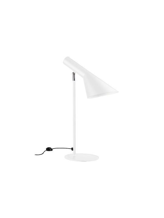 Luma Schreibtischlampe für Fassung E27 in Weiß ...