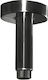 Eurorama Replacement Shower Arm Extension Black Brushed