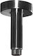 Eurorama Replacement Shower Arm Extension Black Brushed