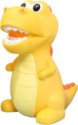 Plastik Dinosaurier Spardose Gelb 14x17x21,5cm Geschenk Token 14179 Plastik Dinosaurier Spardose Gelb 14x17x21,5cm Geschenk Token 14179