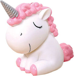Plastik Einhorn Spardose Weiß-Rosa 11x16x18,5cm Geschenk Gutschein 15242 Plastik Einhorn Spardose Weiß-Rosa 11x16x18,5cm Geschenk Gutschein 15242