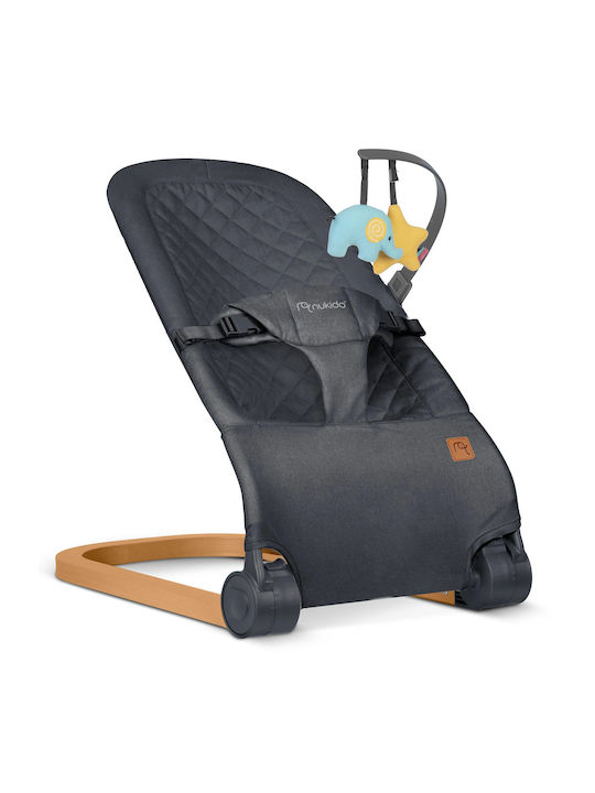 Nukido Manual Relax pentru Bebeluși Charcoal Gray pentru Copil până la 9kg