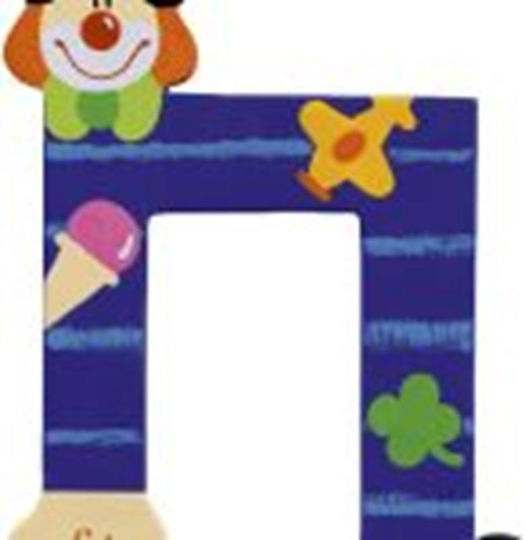 Sevi Sevi Wooden Decorative Letter Clown P