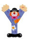 Sevi Sevi Wooden Decorative Letter Clown Y