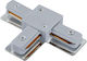 Elmark Skyway 130 Track Connector for Lighting Fixtures Silver 93530