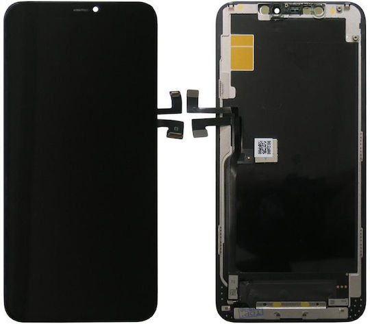 Οθόνη με Μηχανισμό Αφής για iPhone 11 Pro Max (Μαύρο)