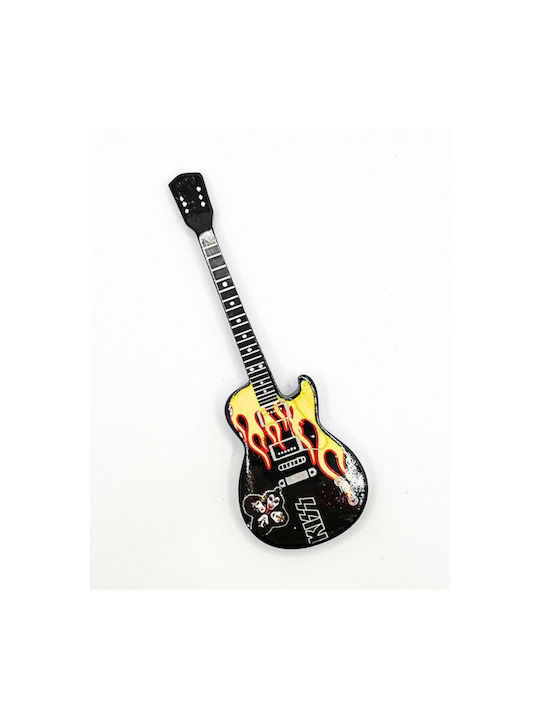 Guitar Keychain Magnet Kiss Kkr990-magnet