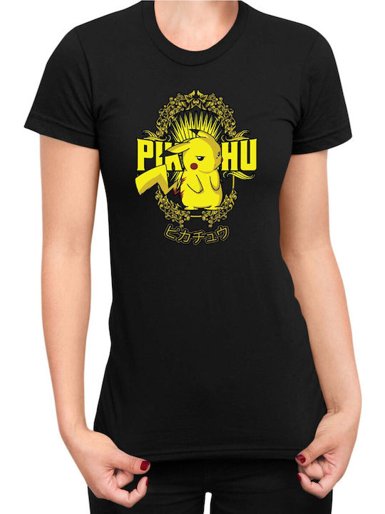 Women's T-shirt Japan Anime Manga Pokemon Pikac...