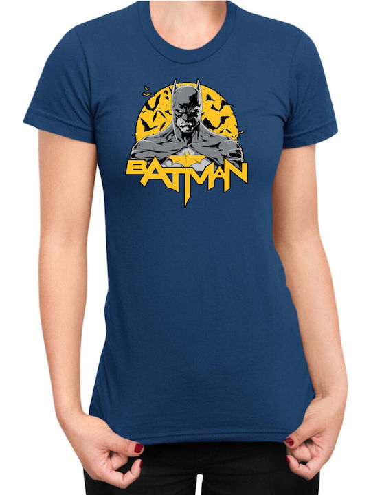 Дамска тениска Tralala Batman Moon Navy