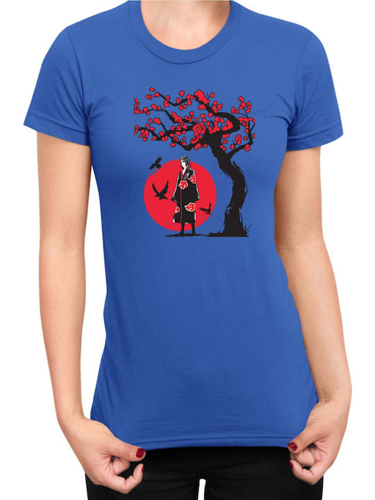 Women's T-shirt Japan Anime Manga Naruto Itachi...