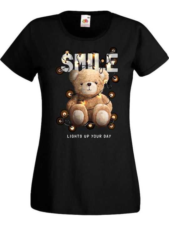 Women's Cartoon Bear T-shirt Moschino Teddy Bea...