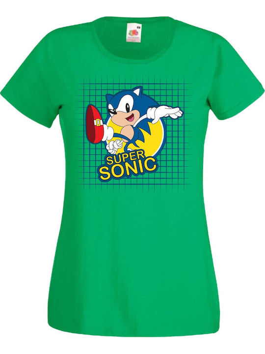 Дамска тениска Sonic Tales Knuckles Sonic Super...
