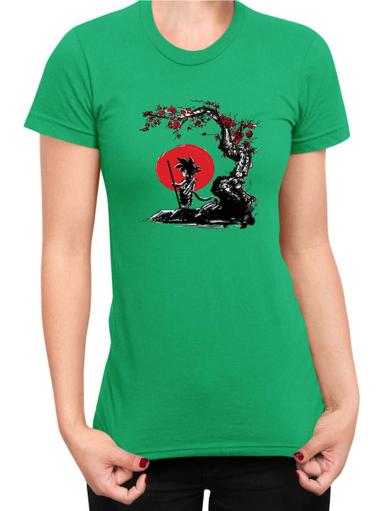 Women's Dragon Ball Z Tralala Goku Logo T-shirt...