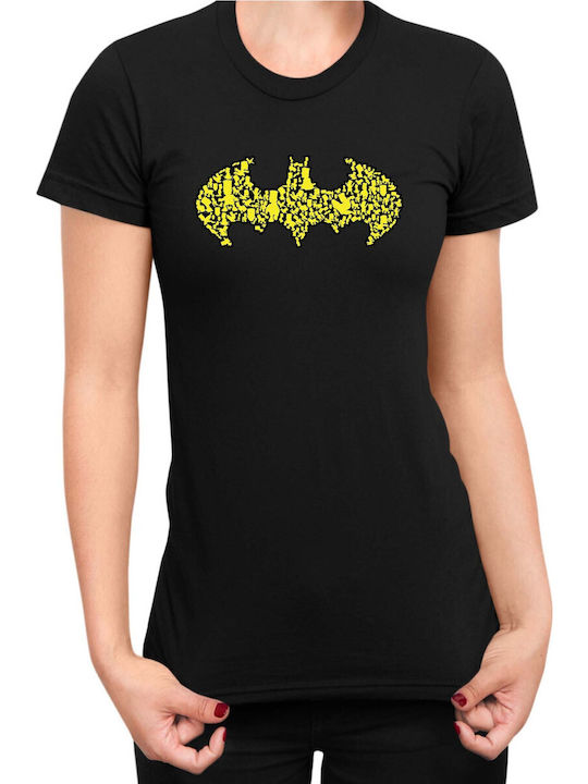 Women's Printed Blouse Tralala Batman Black