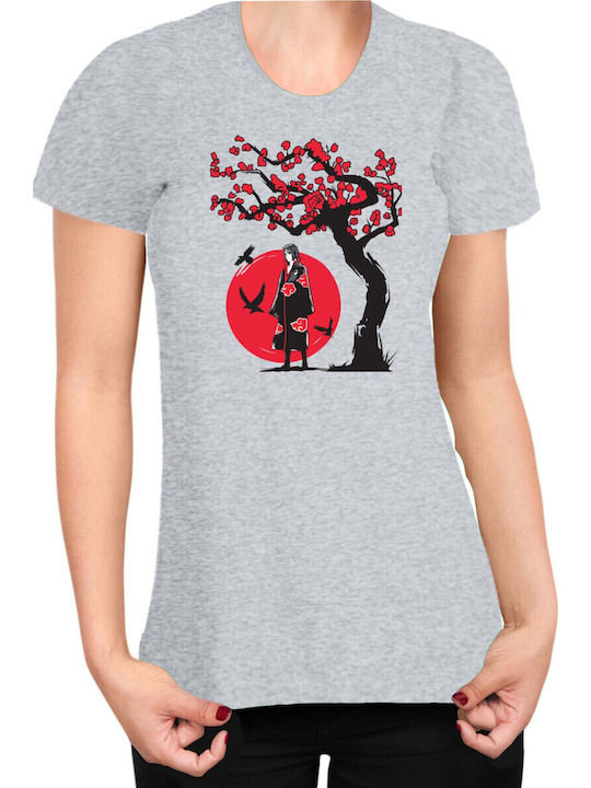 Women's T-shirt Japan Anime Manga Naruto Itachi...