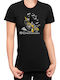 Women's T-shirt Tralala Batman 80th Anniversary Black