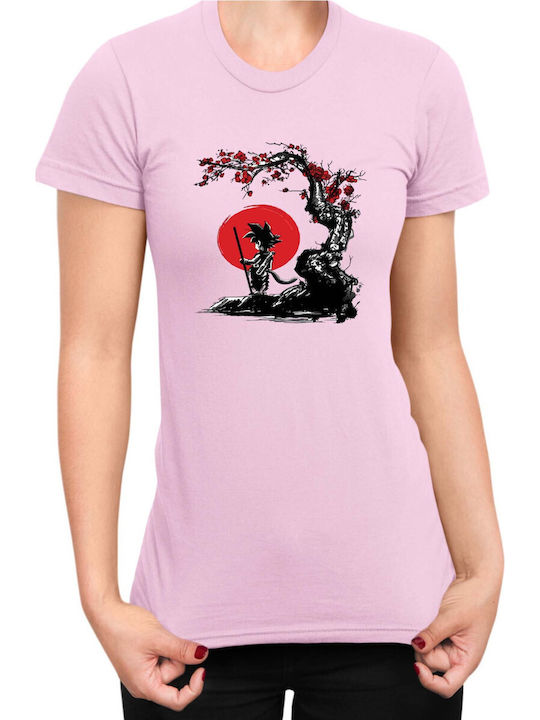 Women's Dragon Ball Z Tralala Goku Logo T-shirt...