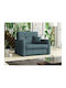 Columbus 104 Sessel Turquoise 85x103x98cm
