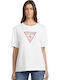 Women's Blouse Cotton Short Sleeve Pure White