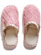 Winter Women's Slippers with Fur Coral