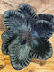Weihnachtszweig Blaue Magnolie Glitzer 30cm