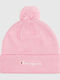 Beanie Ανδρικός Σκούφος Πλεκτός σε Ροζ χρώμα