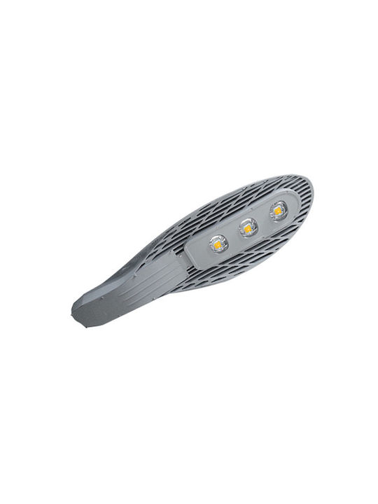Elmark Εξωτερικό Φωτιστικό LED Δρόμου 180W με Ψυχρό Λευκό Φως IP65 Γκρι