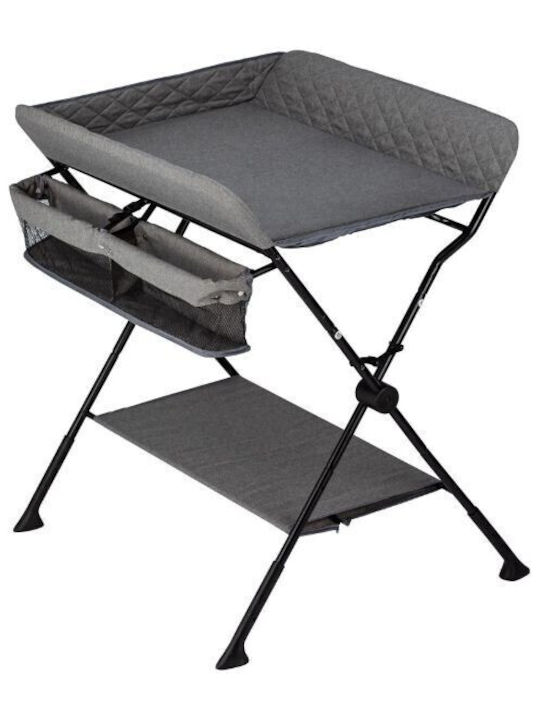 Baby Changing Table Furniture Gray 76.5x71x90cm