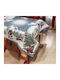 Linea Home Коледно Покривка за маса Пластмасово Сив Д140xШ140см.
