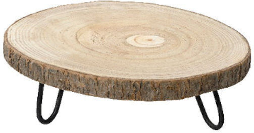 Kaemingk Weihnachtlicher Salve Holz L25xB25xD7.5cm.