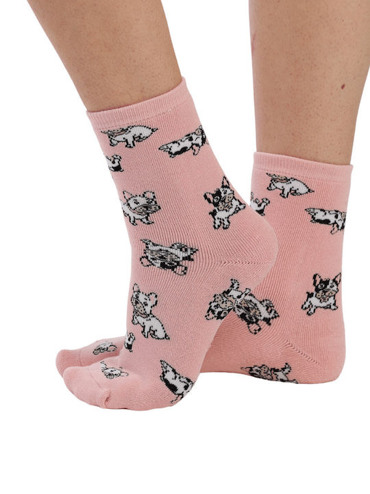 Noidinotte Дамски Чорапи Pink 1Пакет