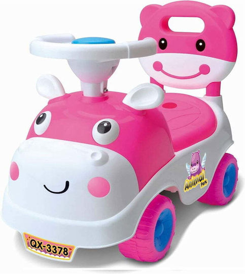 Perfectoys Ζωάκι Ride On με Ήχους Ροζ
