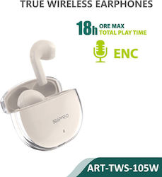 SiiPro TWS-105W In-ear Beige