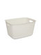 5Five Storage Basket Plastic White 17lt 1pcs