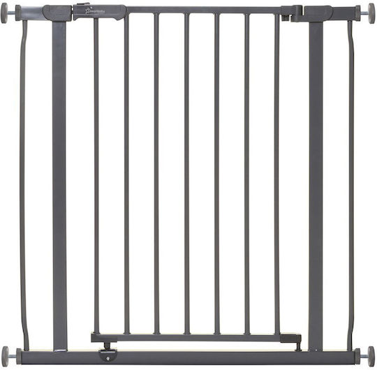 Dreambaby Security Door Simple Placement made of Metal in Gray Color 75εκ. 1pcs