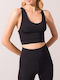 Frauen Sport-BHs Sport-BH Schwarz