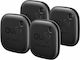 Eufy SmartTrack Link Apple Find My Μαύρο 4τμχ με Εντοπισμό Smartphone