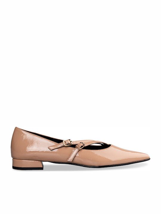 Envie Shoes Γυναικείες Μπαλαρίνες σε Μπεζ Χρώμα