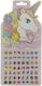 Sticker Earrings Jewelry Game Unicorn