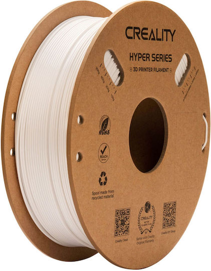 Creality3D PETG 3D Принтер Филамент 1.75mm Бял 1kg 1бр (Макарa)