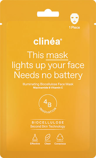 Clinea This Masks Lights Up Your Face Need No Battery Sheet Mask