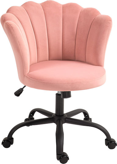Office Chair Pink HomCom Office Chair Pink HomCom